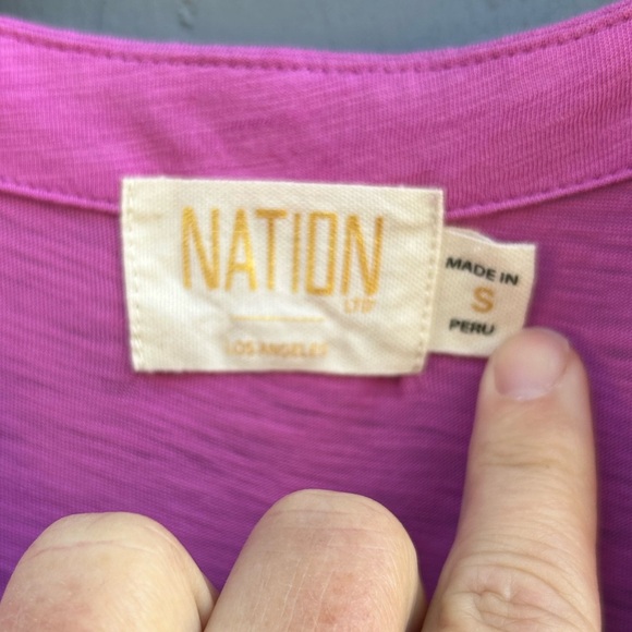 Nation LTD Brianna Sleeveless Pima Cotton Knit Midi Dress, Small - Picture 11 of 13